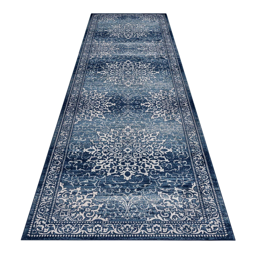 Sahara 892 Navy Hallway Hallway Runner lifestyle view