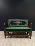 Sedir Double Chair- Green Palace Majlis