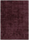 Silken Luxe Chocolate Cherry Rug in rich chocolate-cherry tone, adding elegance and luxury to home interiors.
