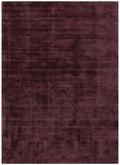 Silken Luxe Chocolate Cherry Rug in rich chocolate-cherry tone, adding elegance and luxury to home interiors.