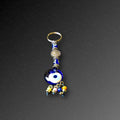 Silver Evil Eye Keyring