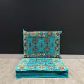 Single Floor Cushions & Majlis Aqua
