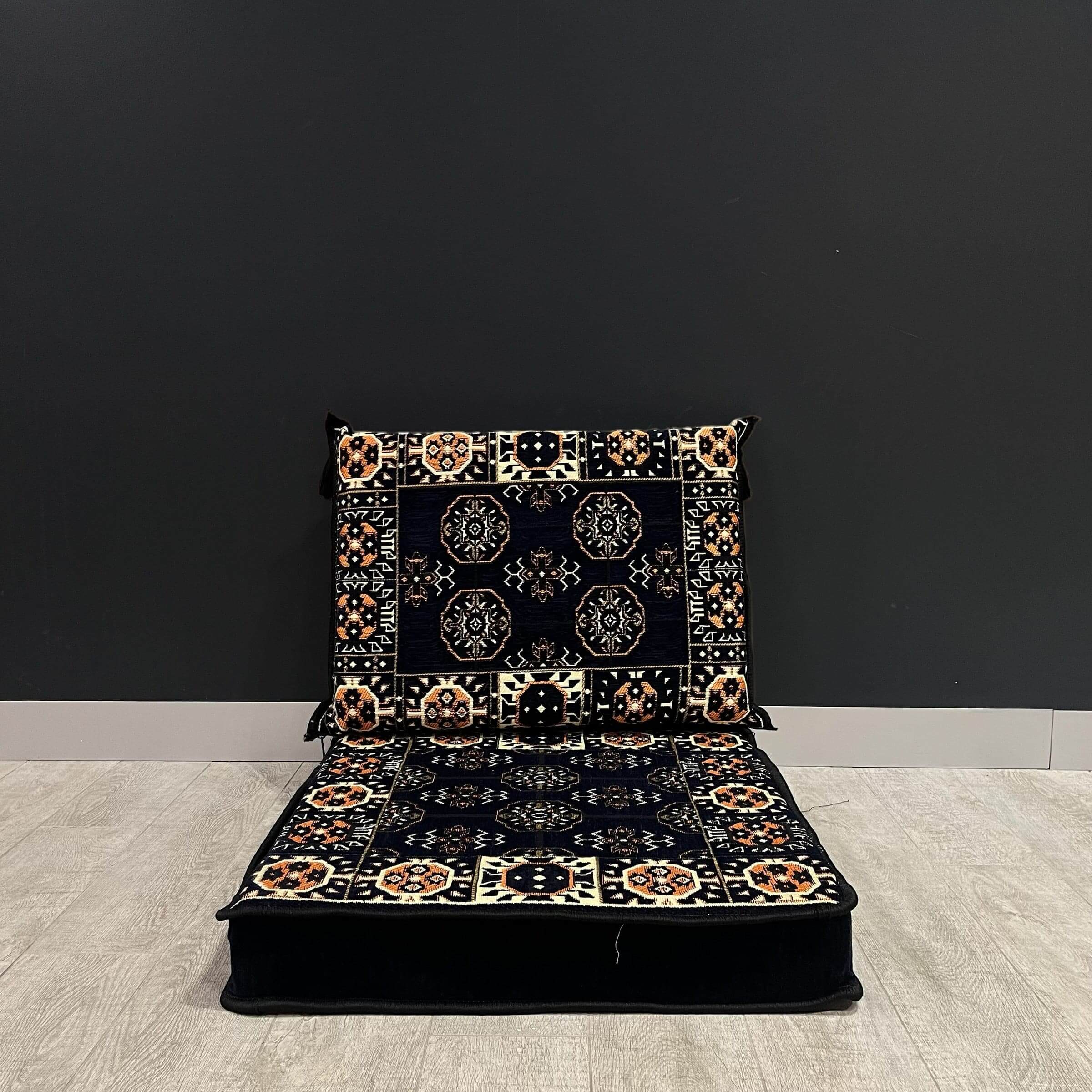 Single Floor Cushions & Majlis Navy