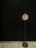Single Long Mosaic Floor Lamp Rainbow