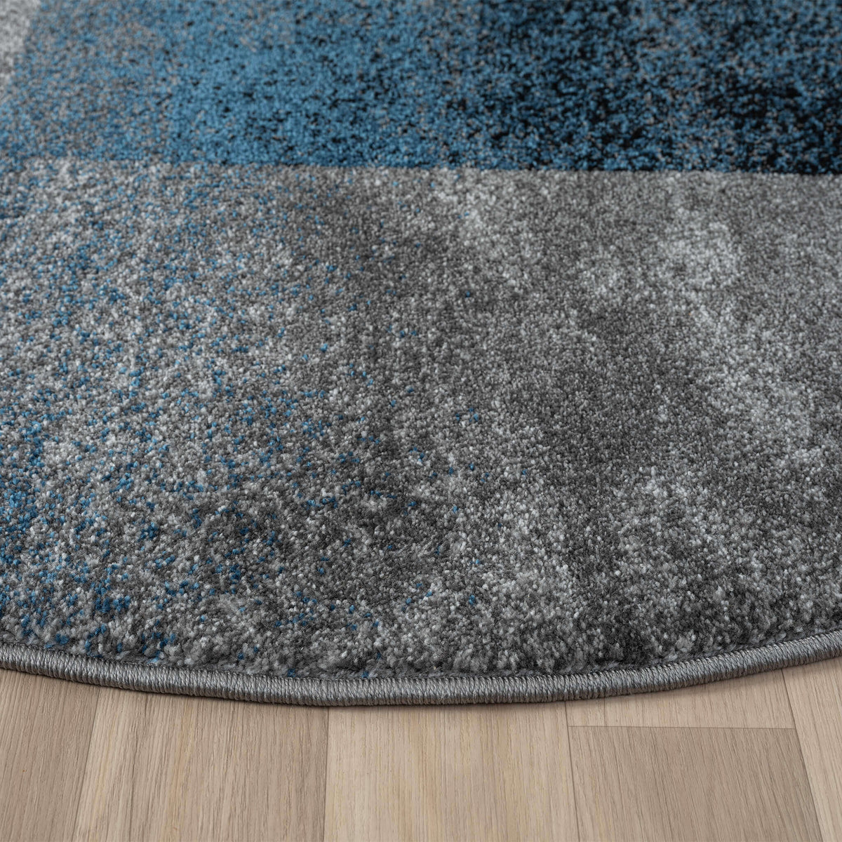 Slate 766 Blue Round Rug