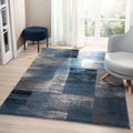 Slate 766 Blue Turkish Rug lifestyle view