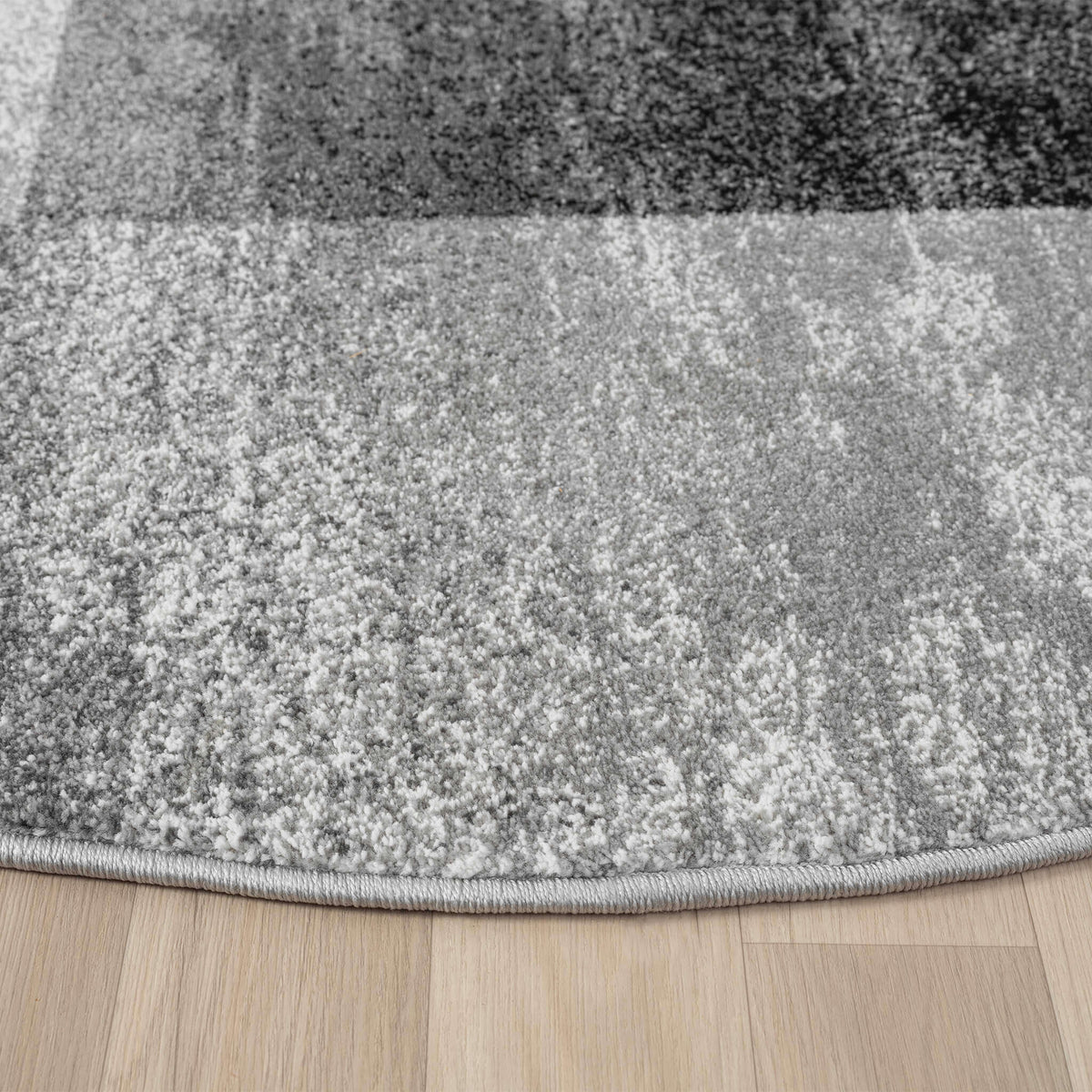Slate 766 Grey Round Rug