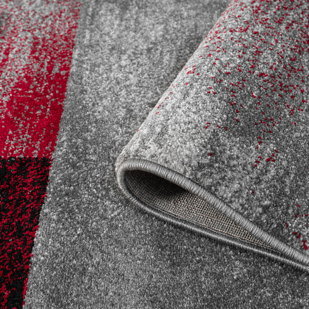 Slate 766 Red Hallway Runner