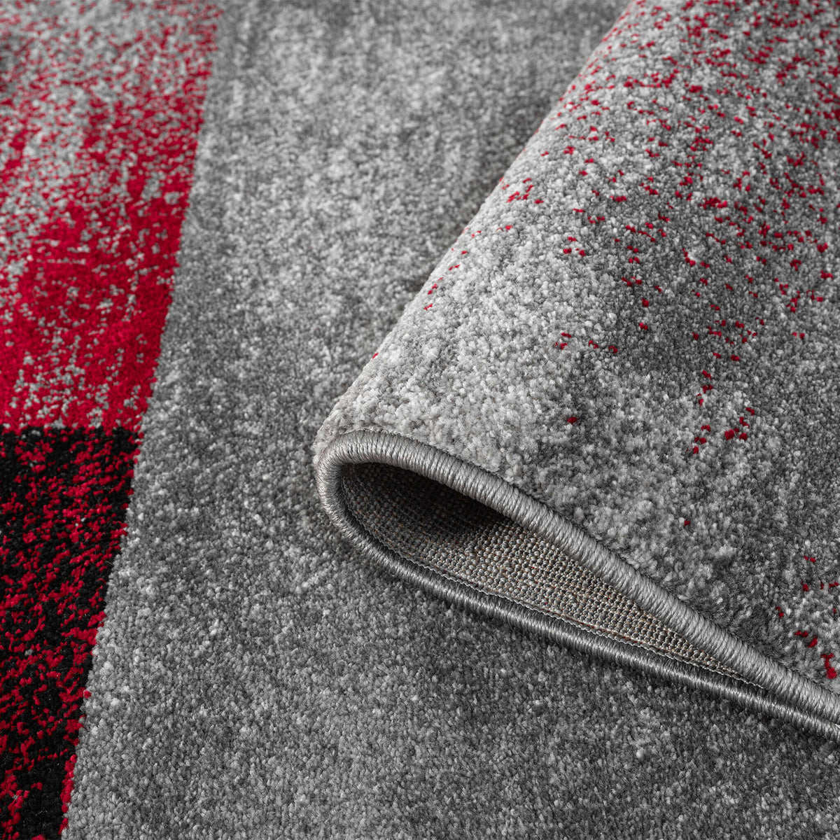 Slate 766 Red Hallway Runner
