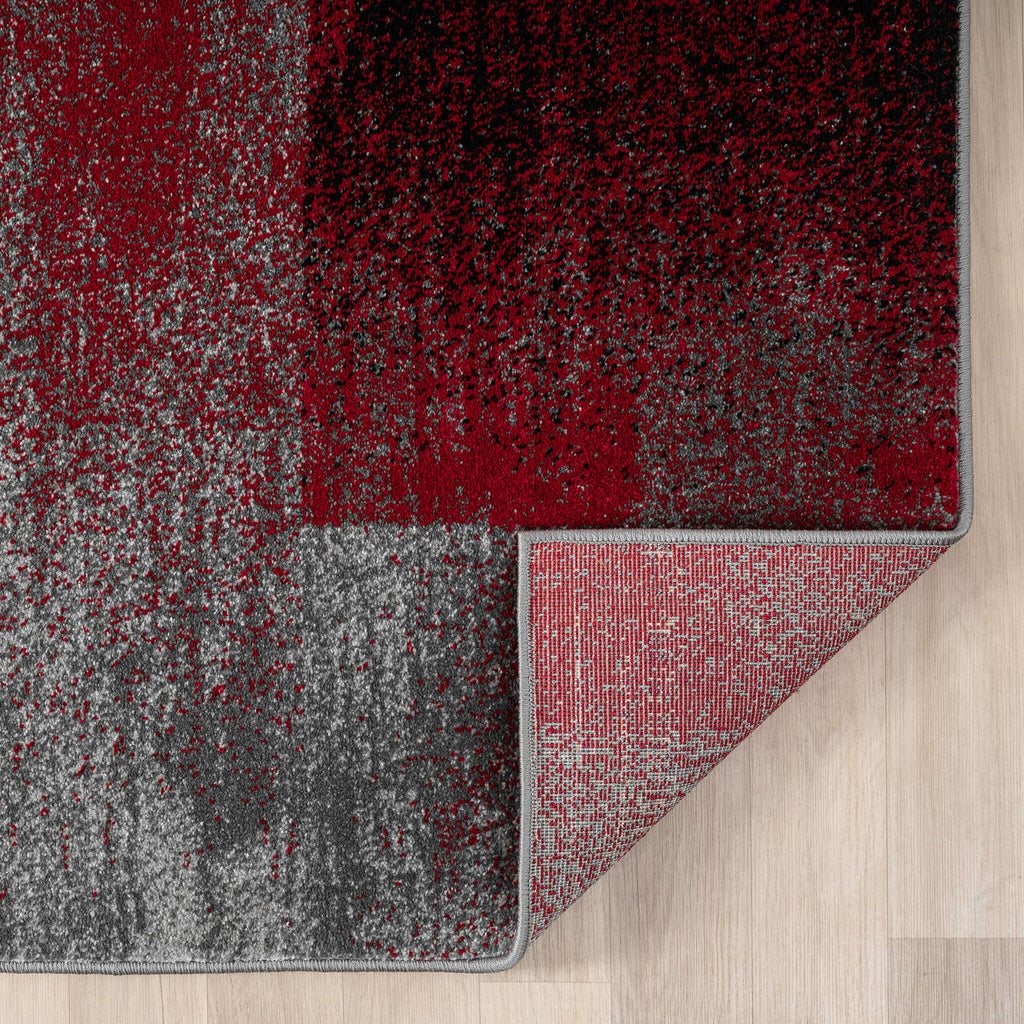 Slate 766 Red Hallway Runner