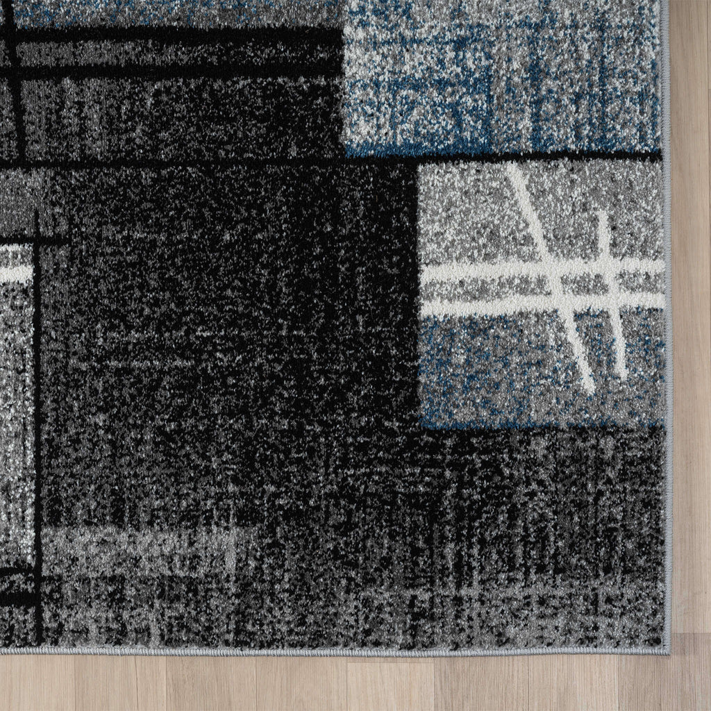 Slate 768 Blue Hallway Runner