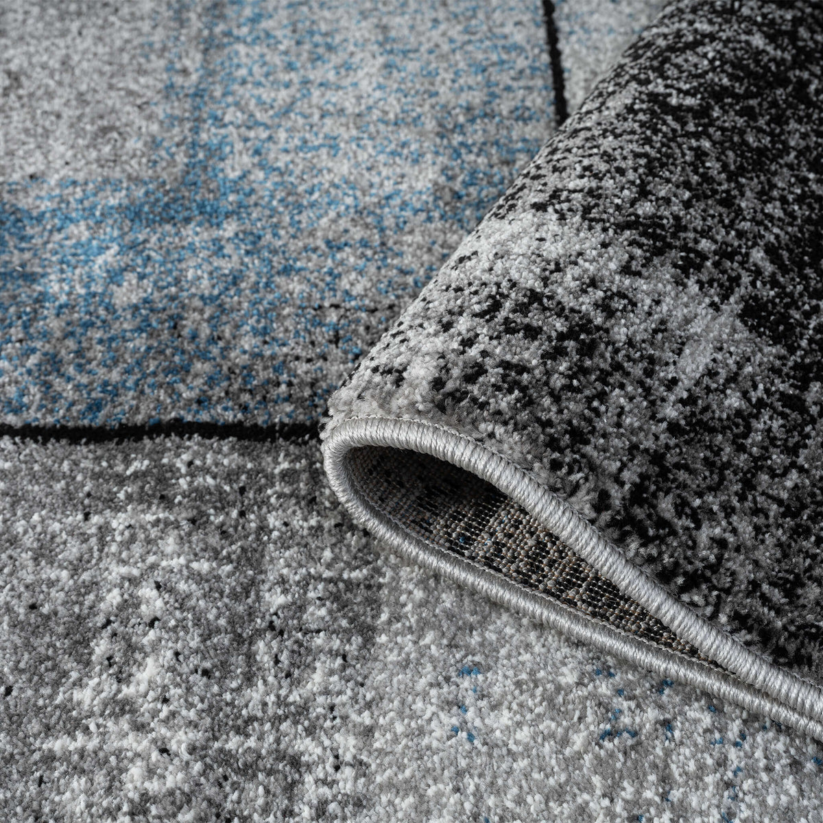 Slate 768 Blue Hallway Runner