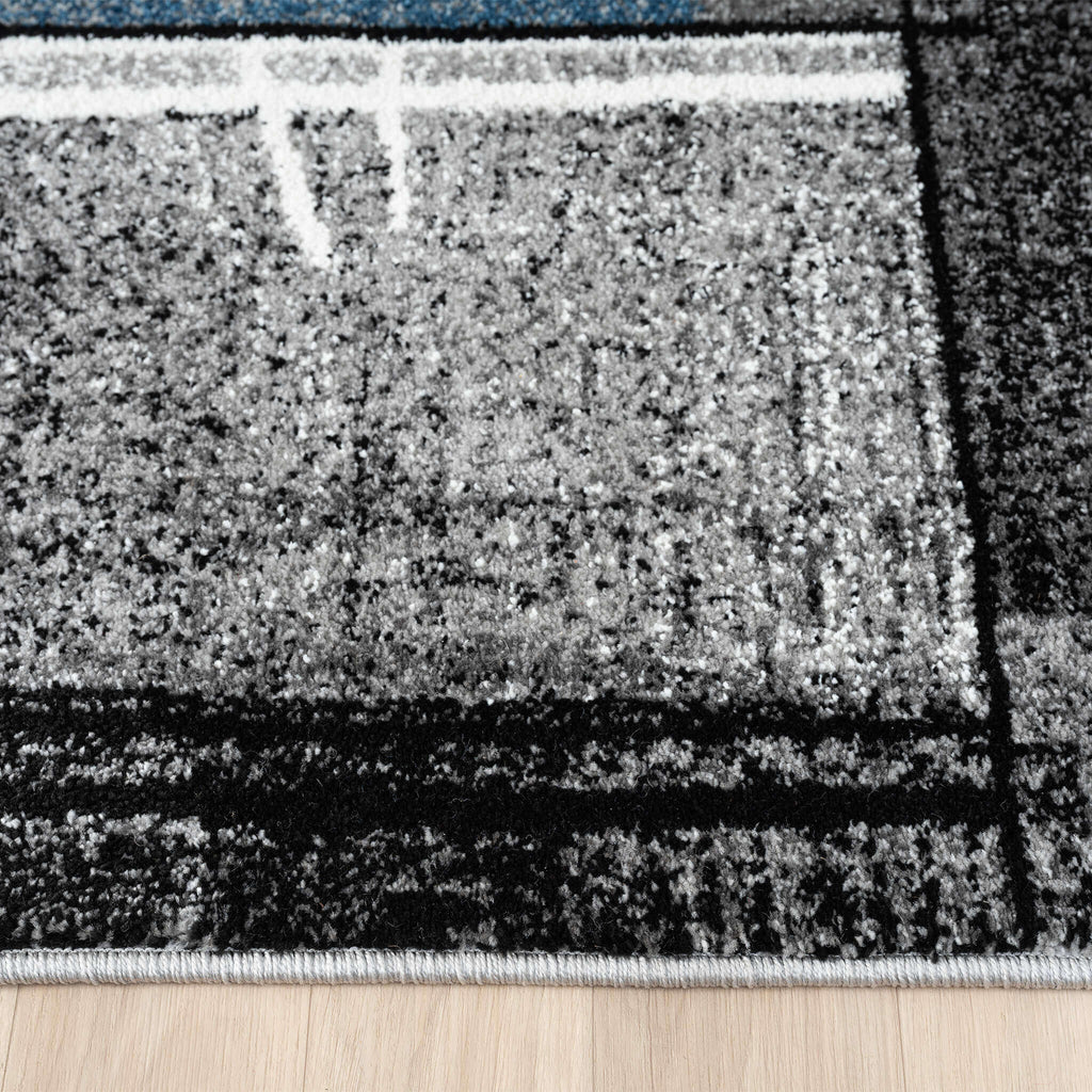 Slate 768 Blue Hallway Runner