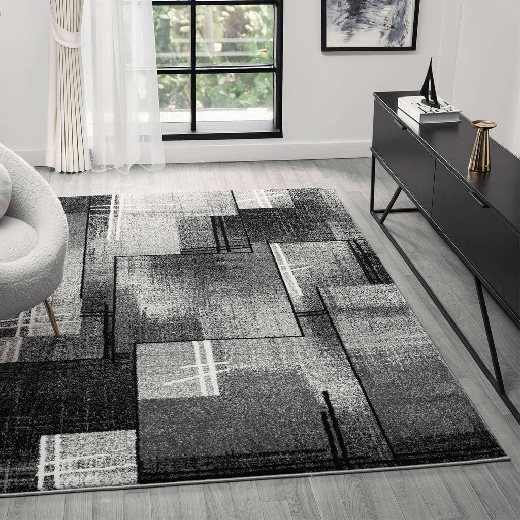 Slate 768 Grey Turkish Rug lifestyle view