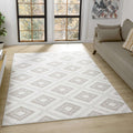 Solace 174 Pebble Turkish Rug lifestyle view