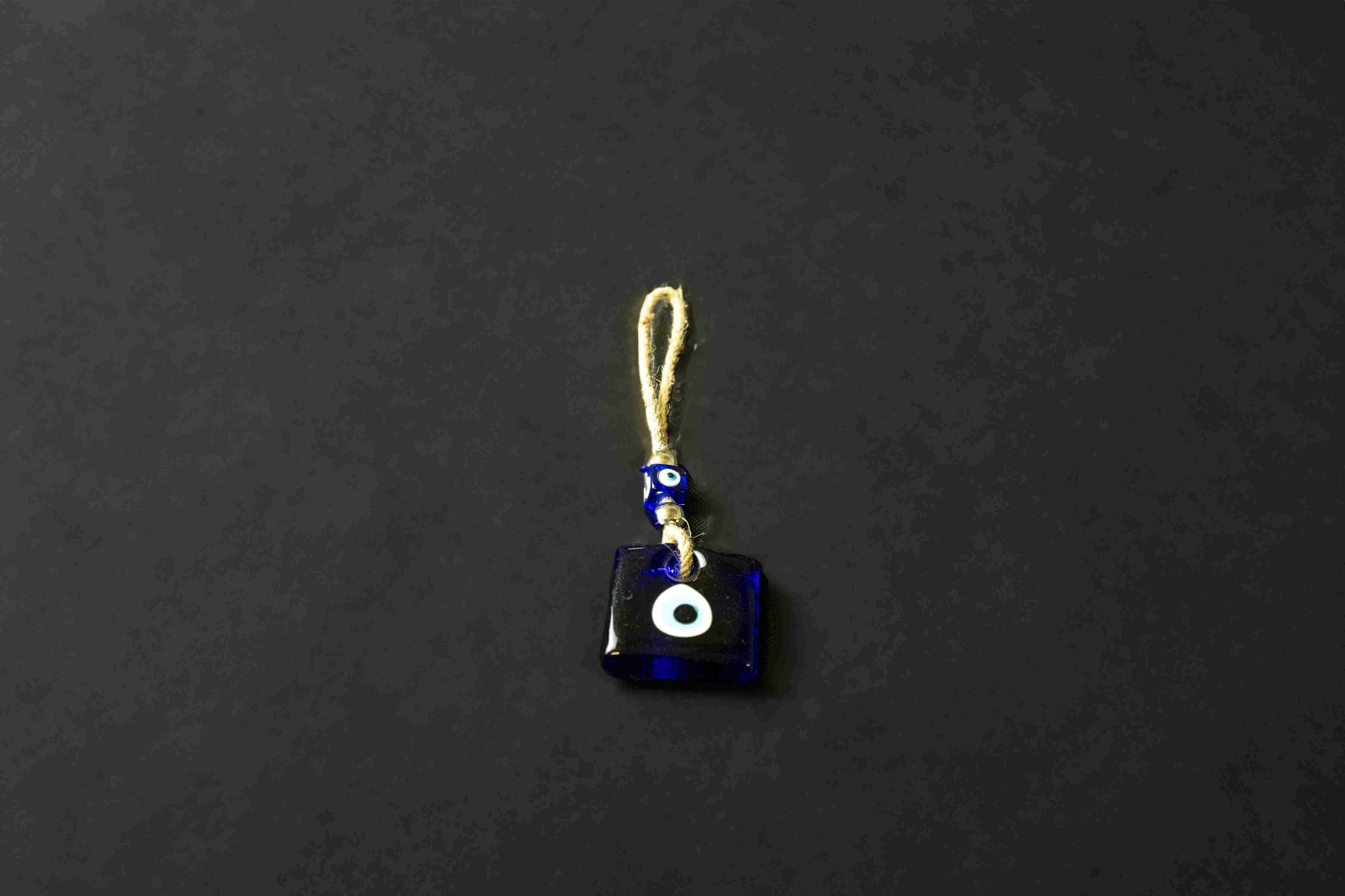Square Hanging Evil Eye