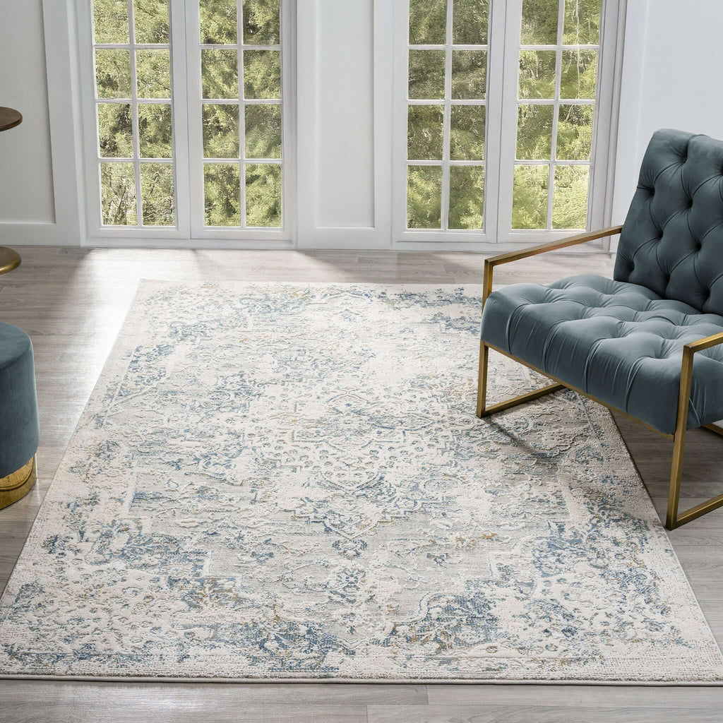 Stella 517 Lt Grey Turkish Rug lifestyle view