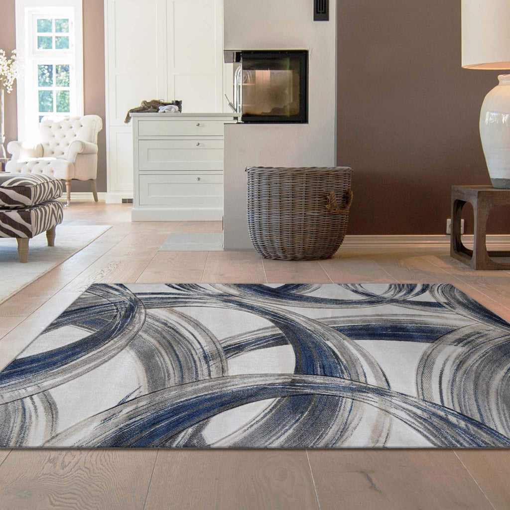 Sungate 1068 Grey Turkish Rug lifestyle view