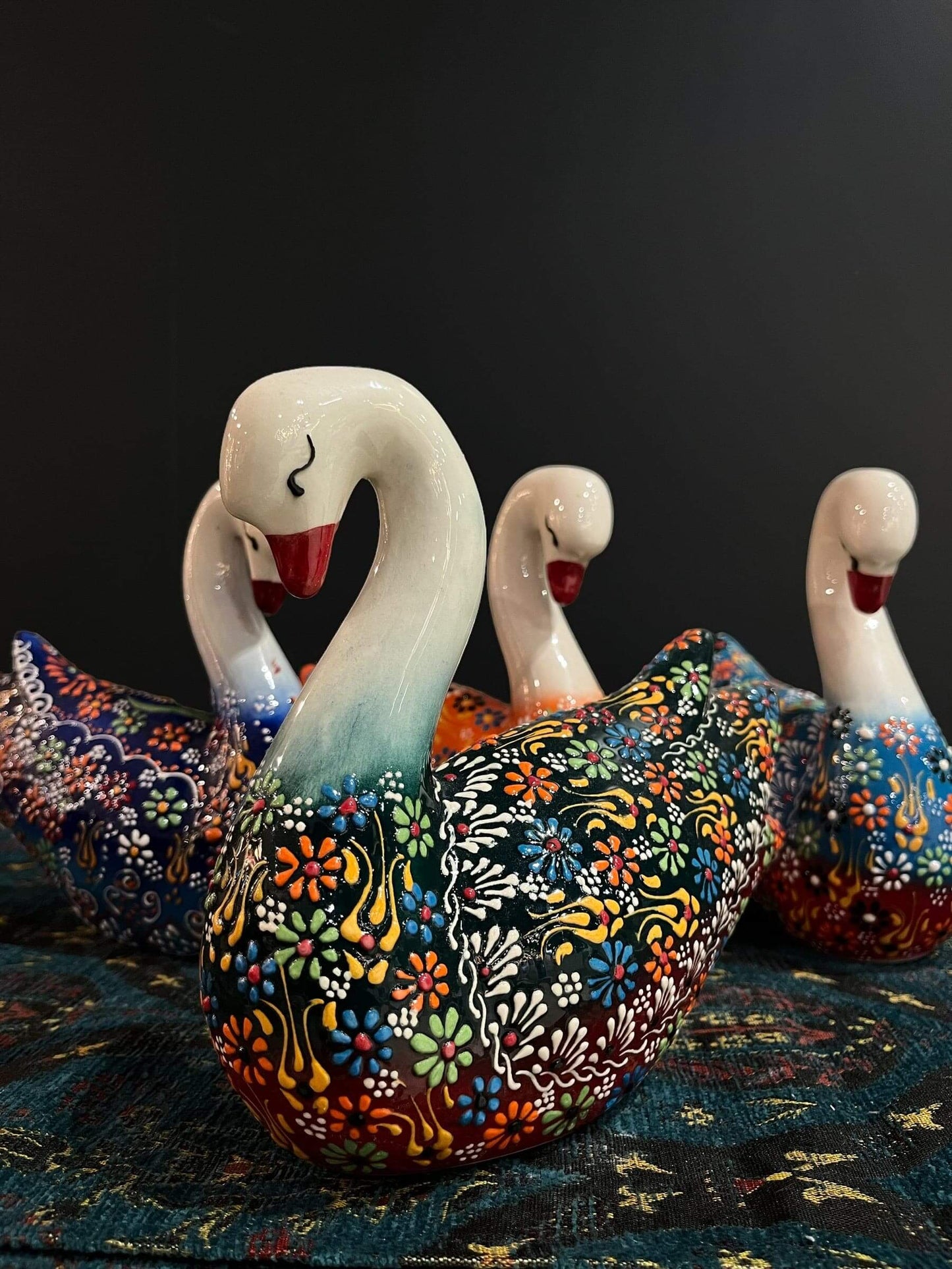 Handmade Ceramic Swan