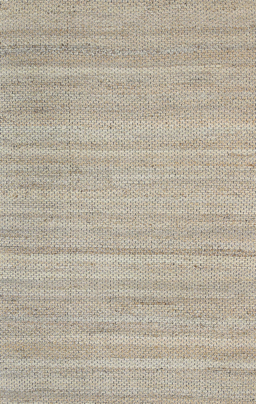 Taj Natural Basket Weave Black Jute Rug – view 2