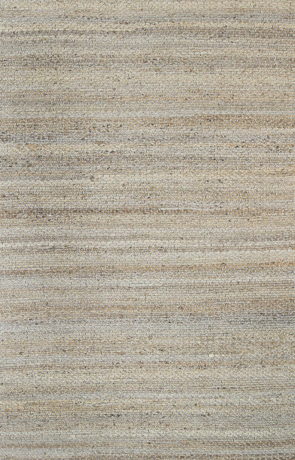 Taj Grey Natural Basket Weave Jute Rug – view 2