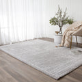 Tender Dior Silver Shag Rug styled with furniture