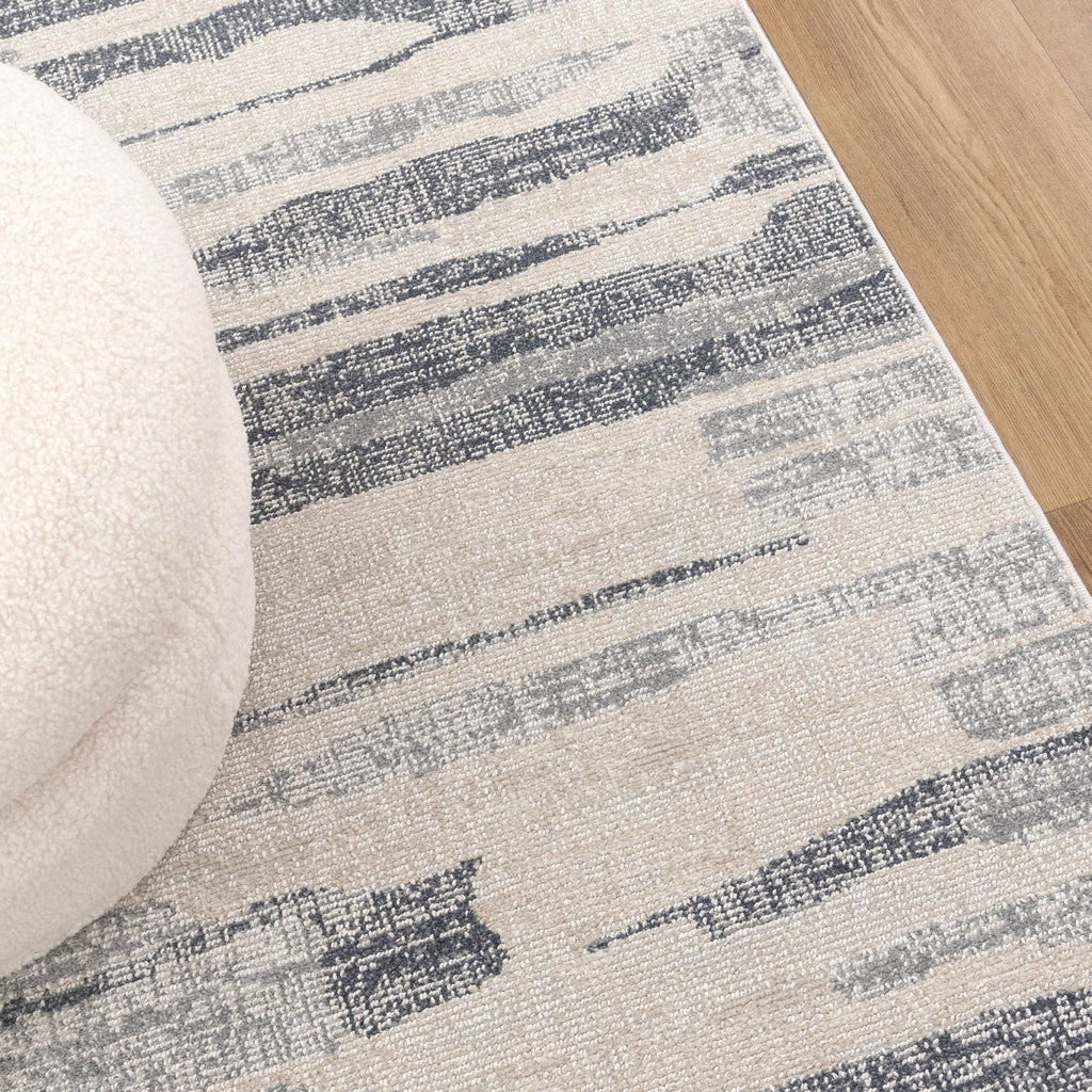 Toscana Watercolour Blue Rug - TOS3 – view 8