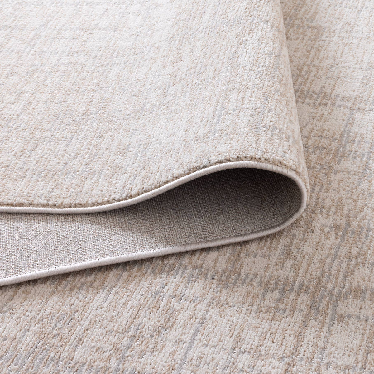 Toscana Distressed Lines Grey Beige Rug - TOS4 – view 4