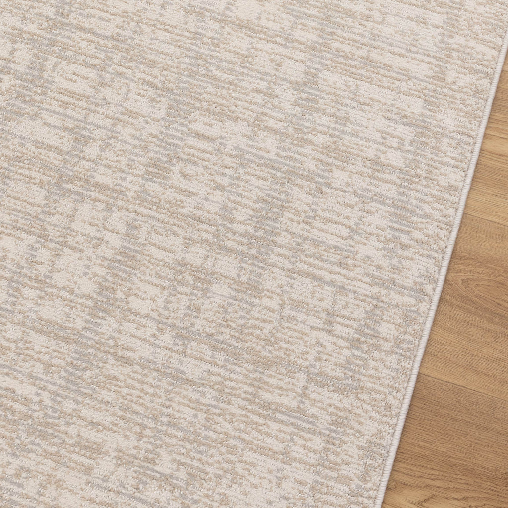 Toscana Distressed Lines Grey Beige Rug - TOS4 – view 6