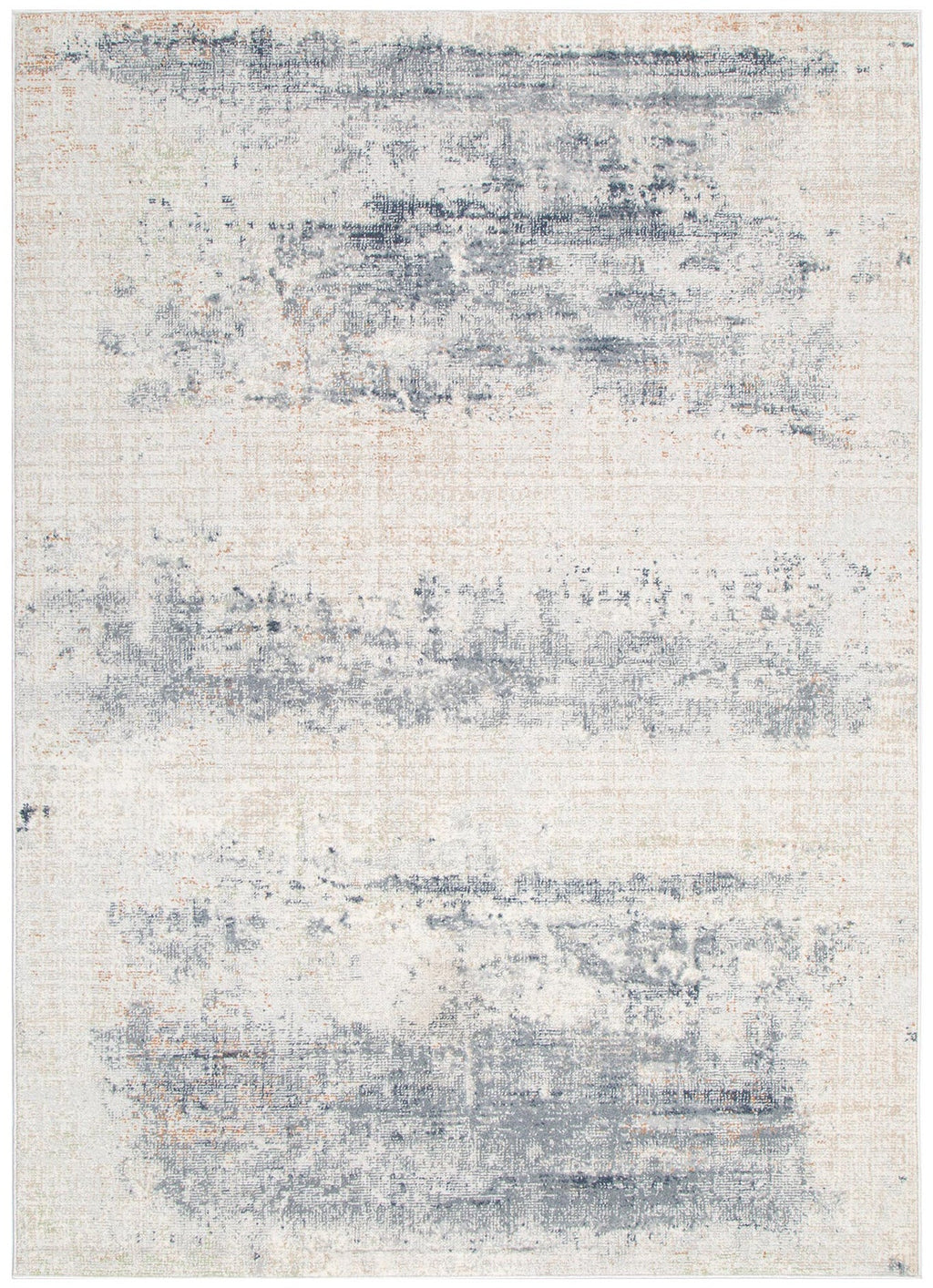 Toscana Distressed Splash Beige Blue Rug TOS5 – view 2