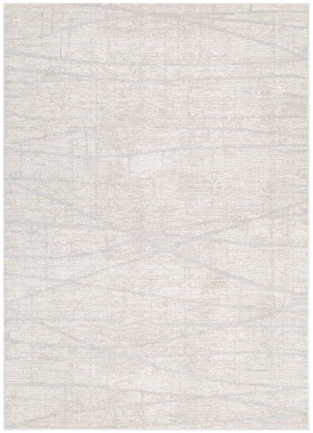 Toscana TOS6 Grey Beige Modern Abstract Rug - full rug view