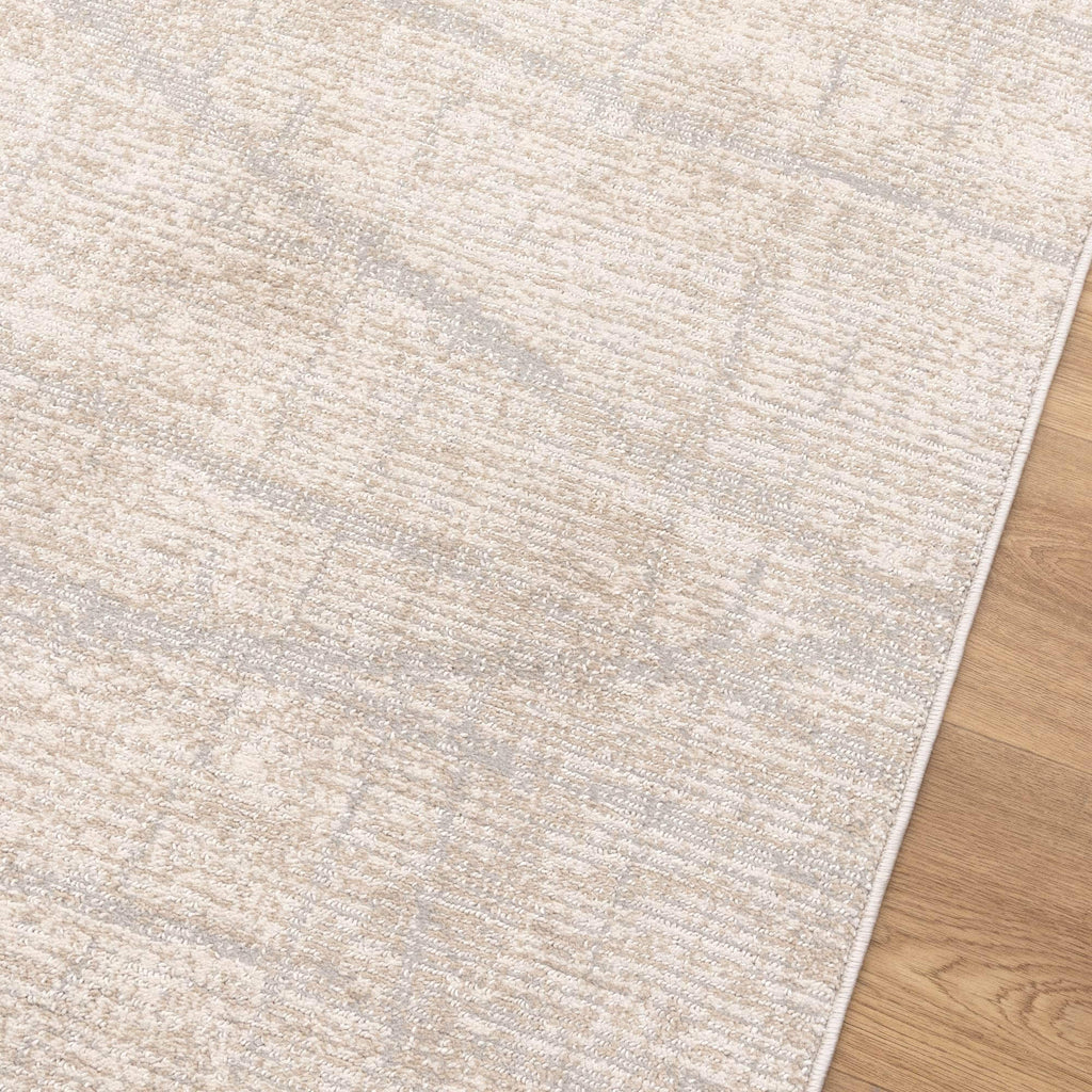 Toscana TOS6 Grey Beige Modern Abstract Rug - detail 6