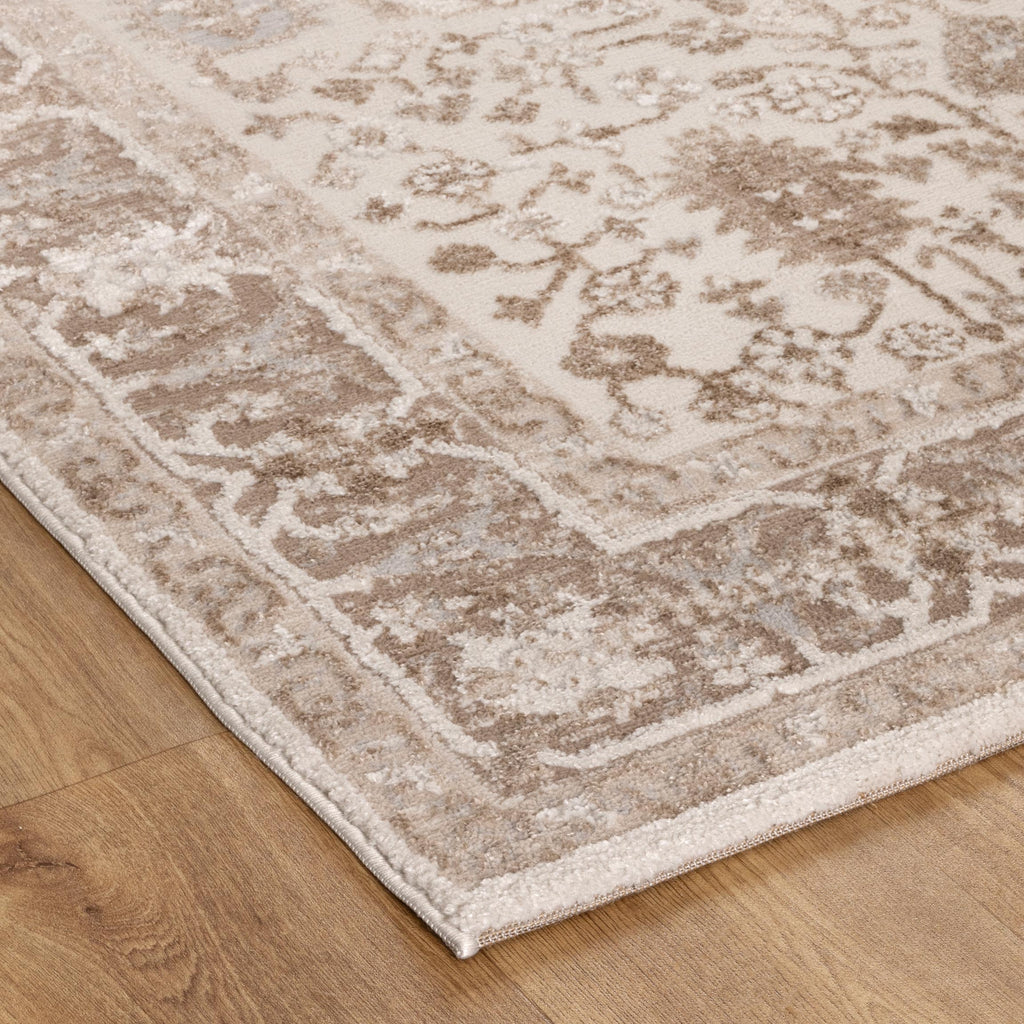 Sierra Beige Oriental Border Rug – view 3