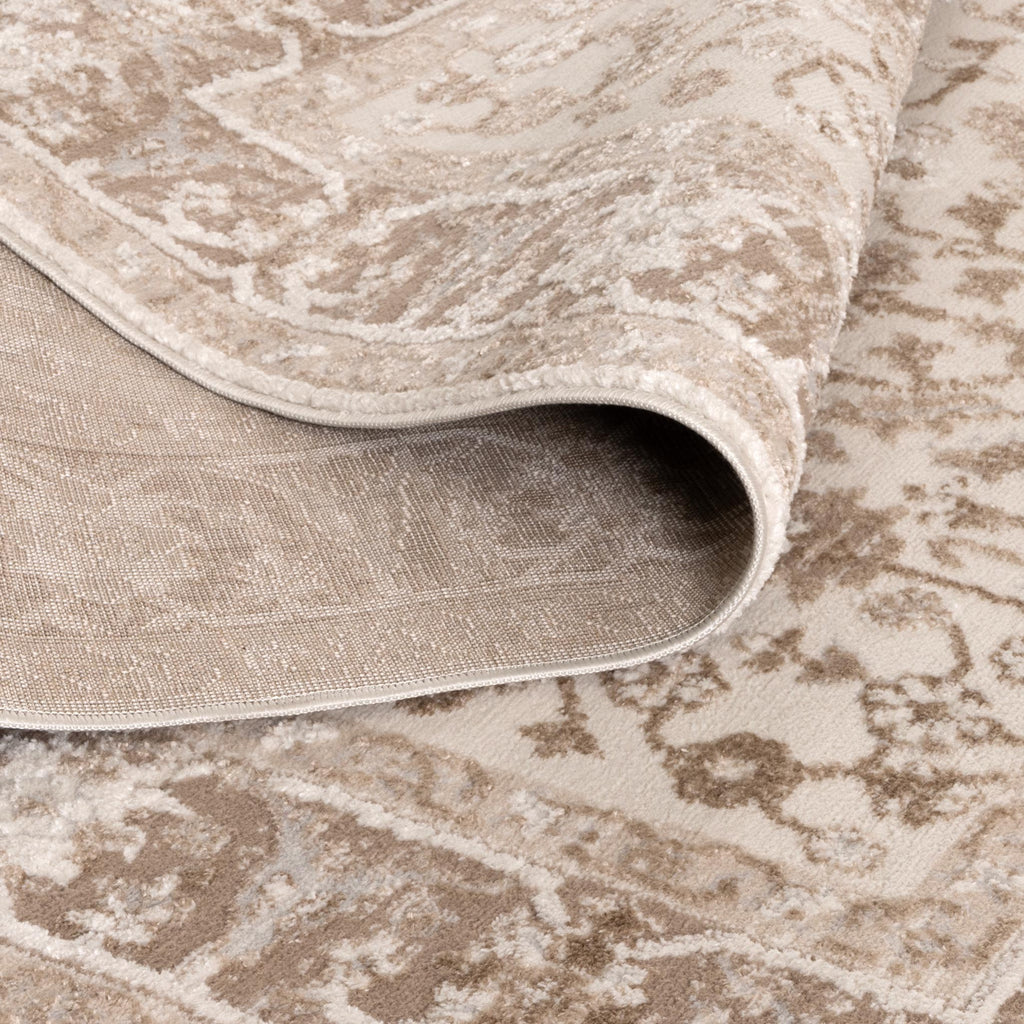 Sierra Beige Oriental Border Rug – view 4