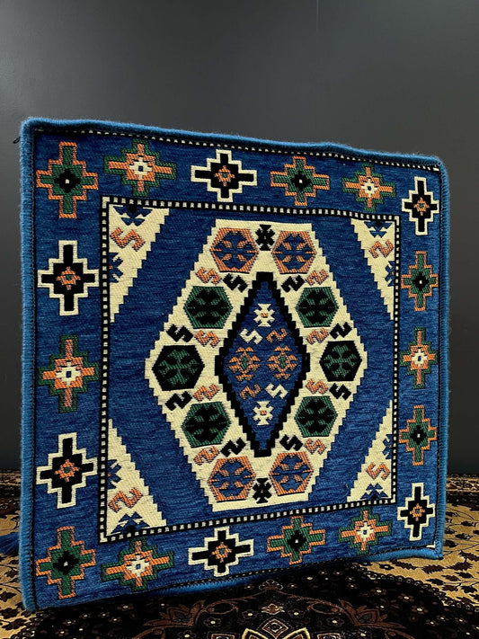 Ottoman Authentic Floor Cushion (Blue)