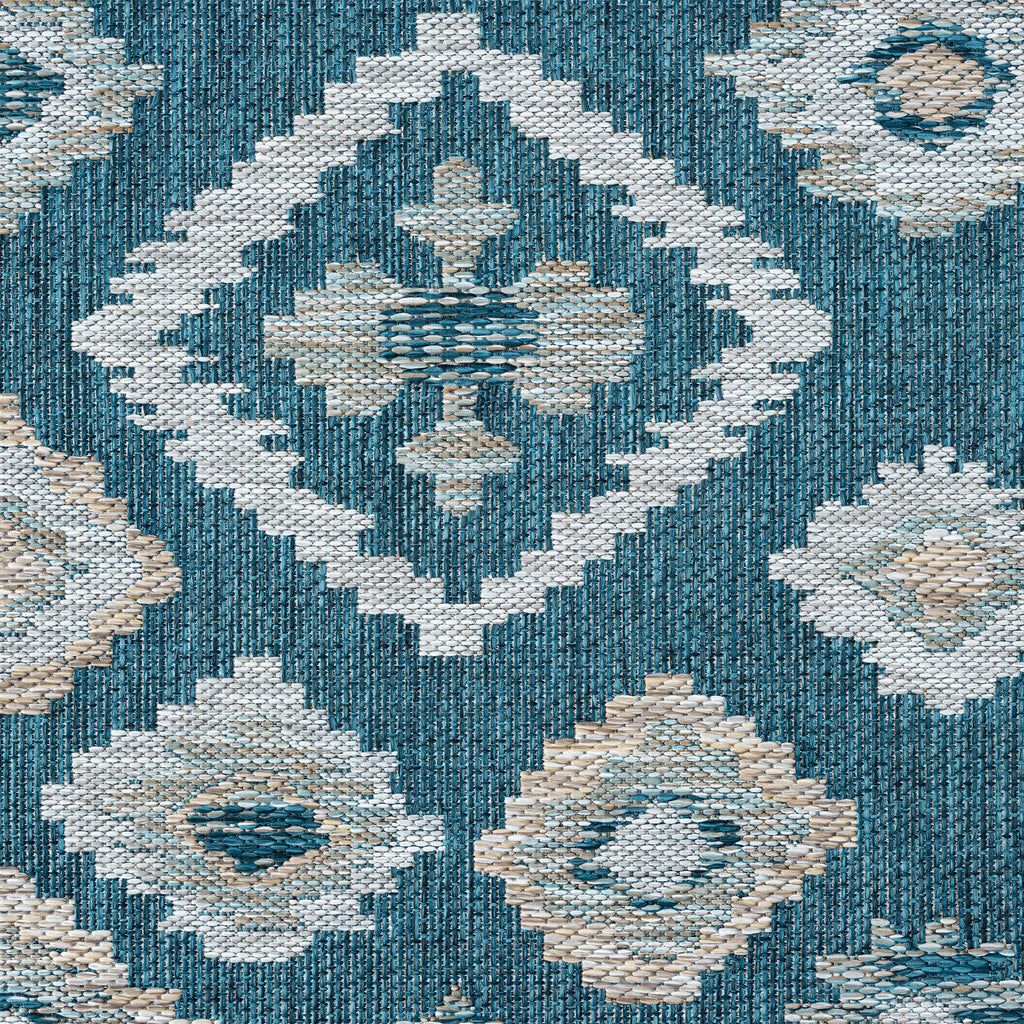 Terrace 551 Turquoise Turkish Rug