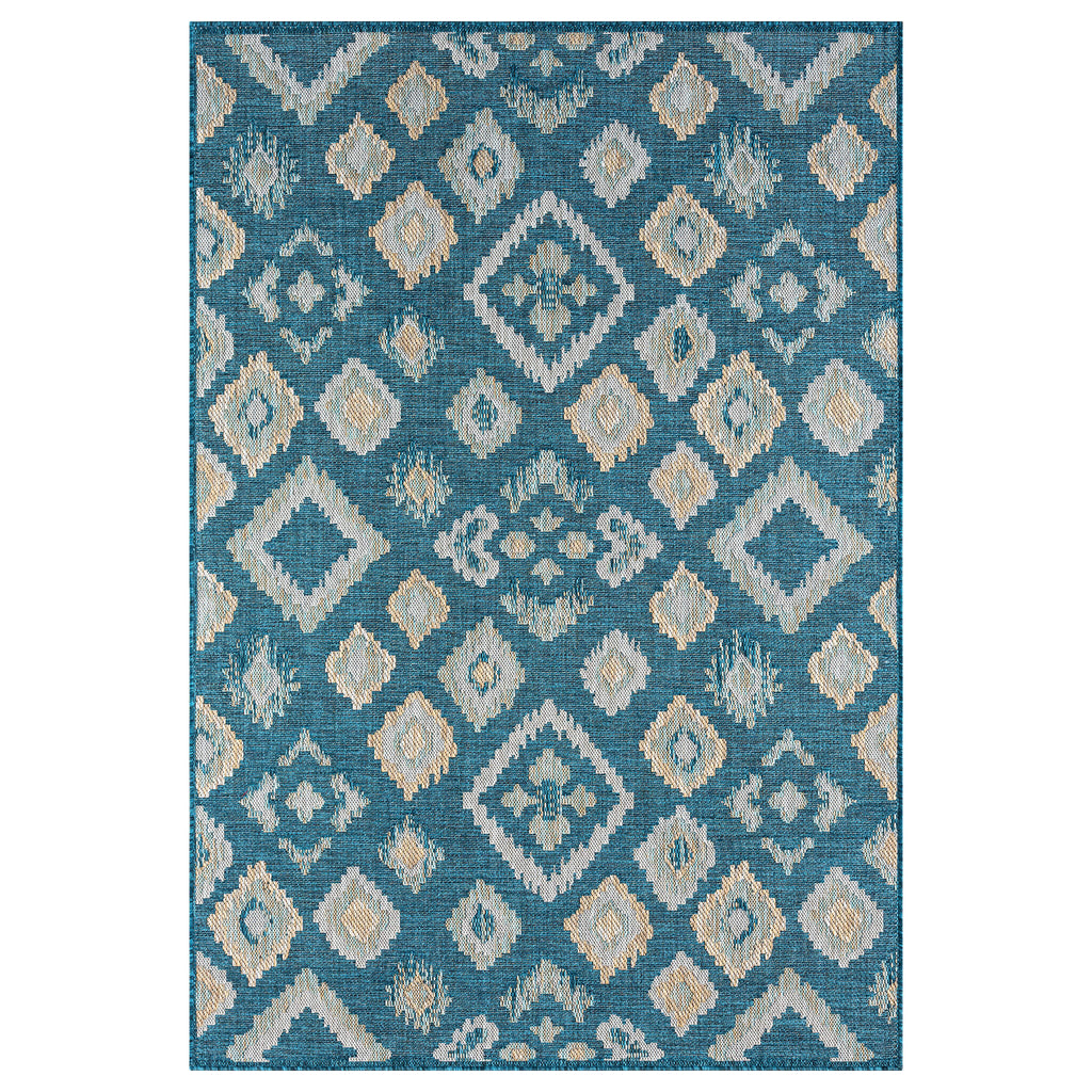 Terrace 551 Turquoise Turkish Rug