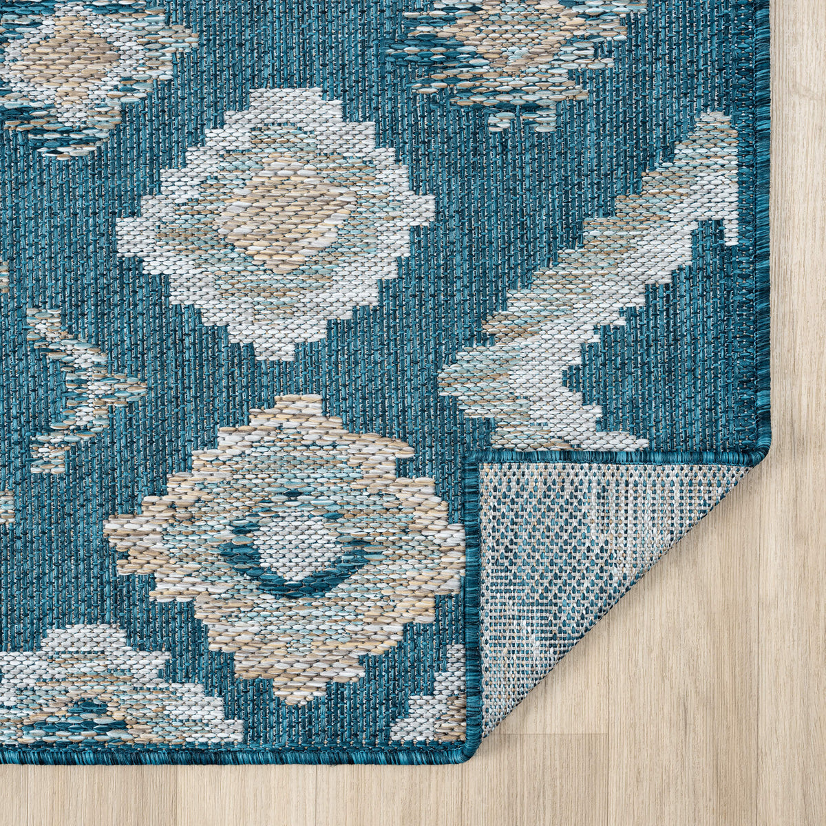 Terrace 551 Turquoise Turkish Rug