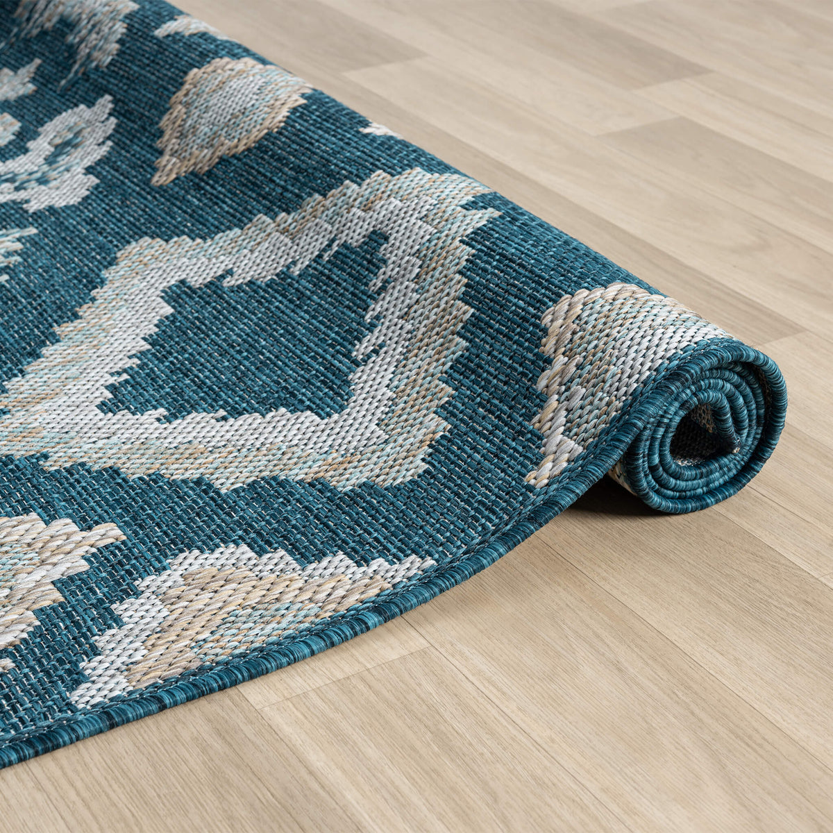 Terrace 551 Turquoise Turkish Rug