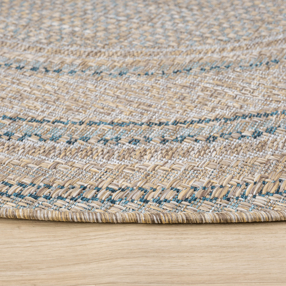 Terrace 553 Olive Round Rug