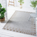 Terrace 557 Slate Turkish Rug lifestyle view