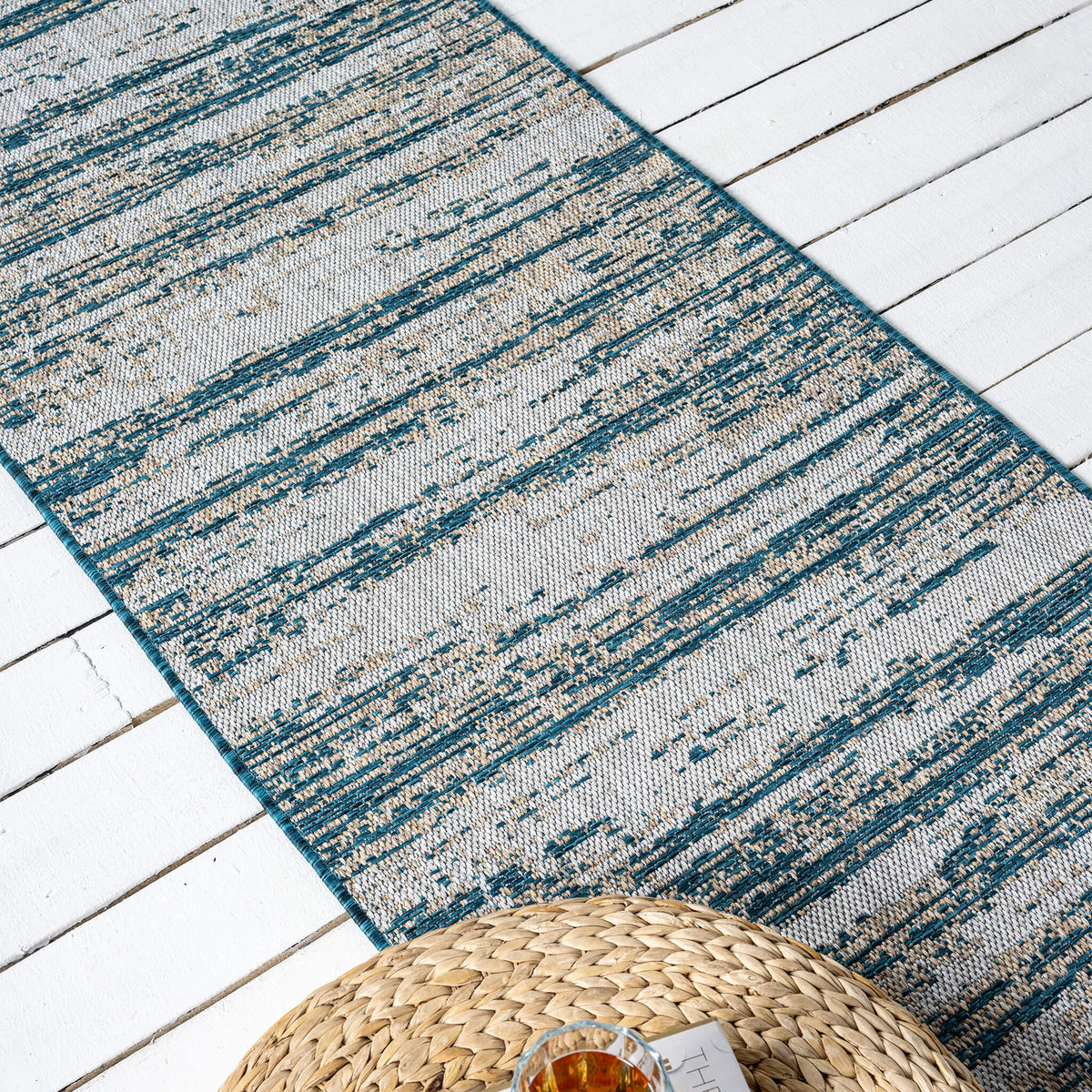 Terrace 559 Indigo Hallway Runner
