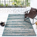Terrace 559 Indigo Turkish Rug lifestyle view