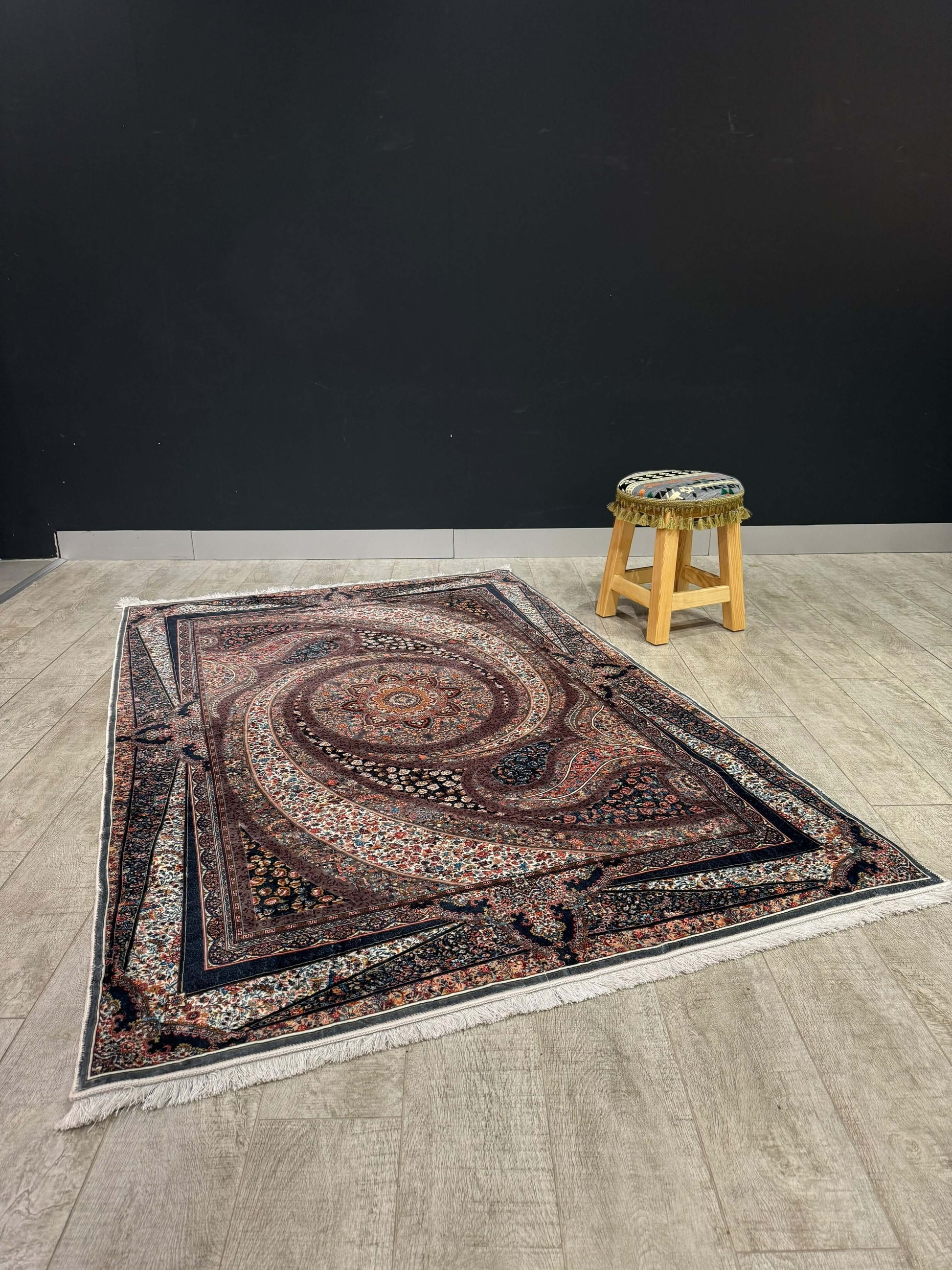The Anatolian Elegance- Turkish Rugs-Enhance your home with our Turkish rugs made from a blend of 100% cotton and bamboo fibers. Crafted in Turkey, these rugs offer durability, eco-friendliness, and timeless designs. Perfect for any room, they provide com