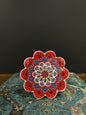 Turkish Ceramic Trivet Red Handmade Ceramics   