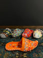 Turkish Ceramic Shoe Vase Orange-Ceramic Shoe Design Vase, expertly crafted in Turkey, where art meets functionality. Crafted from high-quality ceramic, this unique vase adds a touch of elegance to your space. Its intricate design, versatile use, and mult