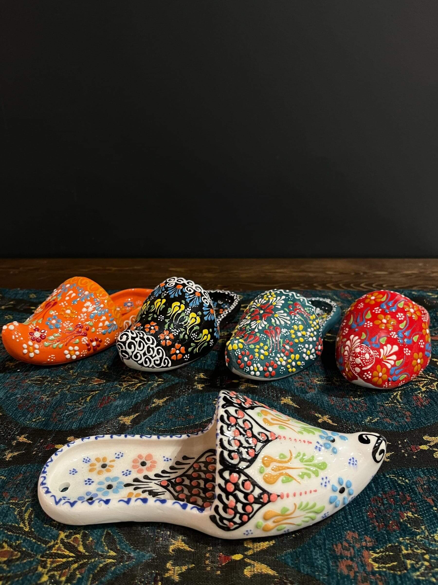 Turkish Ceramic Shoe Vase White-Ceramic Shoe Design Vase, expertly crafted in Turkey, where art meets functionality. Crafted from high-quality ceramic, this unique vase adds a touch of elegance to your space. Its intricate design, versatile use, and multi