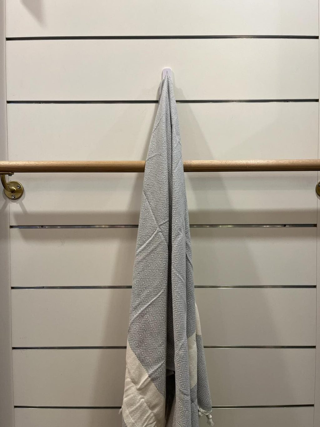 Turkish Cotton Towels Diamond (Grey)