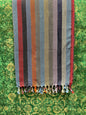 Turkish Cotton Towels Dark Rainbow    