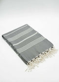 Turkish Cotton Towels Soft Grey